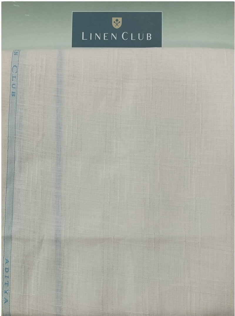 Linen Club Linen Solid Shirt Fabric