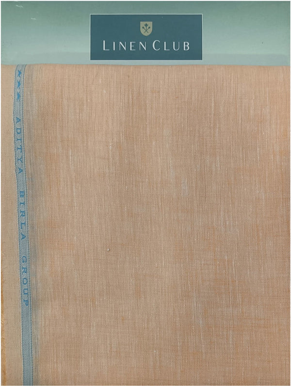 Linen Club Linen Solid Shirt Fabric