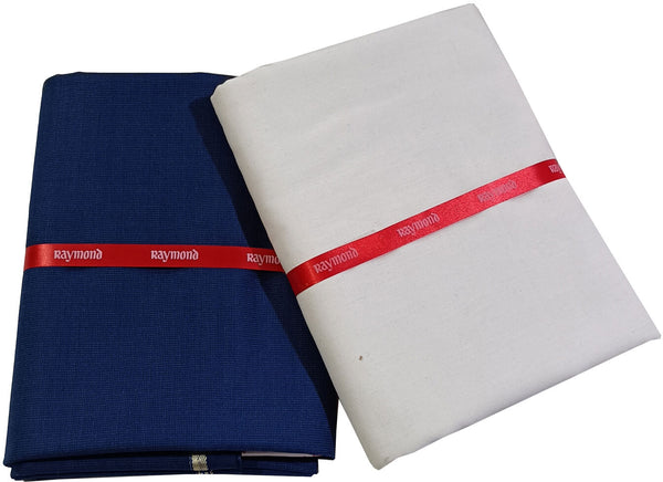 Raymond Cotton Blend Solid Shirt & Trouser Fabric