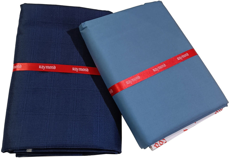 Raymond Cotton Blend Solid Shirt & Trouser Fabric