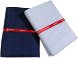 Raymond Cotton Blend Solid Shirt & Trouser Fabric