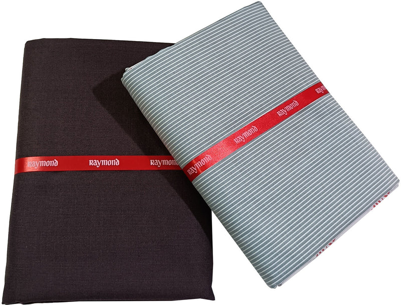 Raymond Cotton Blend Solid Shirt & Trouser Fabric