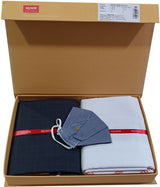 Raymond Cotton Blend Solid Shirt & Trouser Fabric