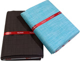 Raymond Cotton Blend Solid Shirt & Trouser Fabric