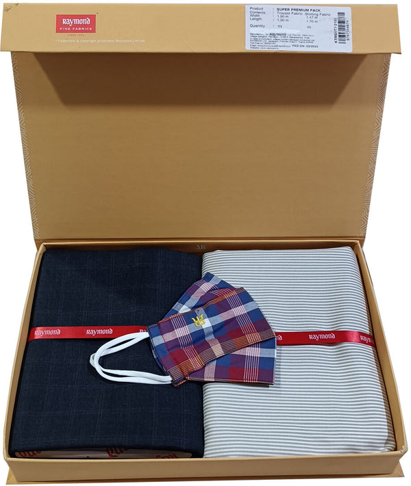 Raymond Cotton Blend Solid Shirt & Trouser Fabric