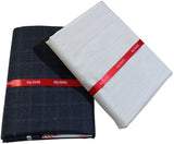 Raymond Cotton Blend Solid Shirt & Trouser Fabric