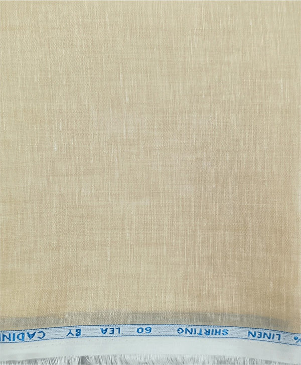 Mansfab Linen Solid Shirt Fabric