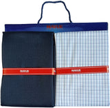 MAYUR Cotton Blend Checkered Shirt & Trouser Fabric
