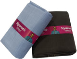 Siyaram"s Cotton Blend Printed Shirt & Trouser Fabric