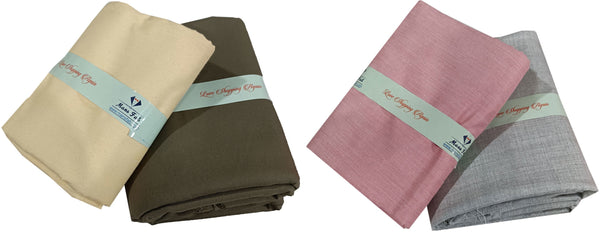 Mansfab Cotton Blend Solid Shirt & Trouser Fabric