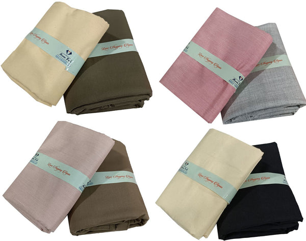 Mansfab Cotton Blend Solid Shirt & Trouser Fabric