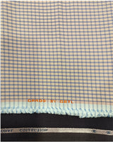 OCM Pure Cotton Checkered Shirt & Trouser Fabric