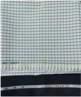 OCM Pure Cotton Checkered Shirt & Trouser Fabric