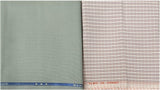 OCM Pure Cotton Checkered Shirt & Trouser Fabric