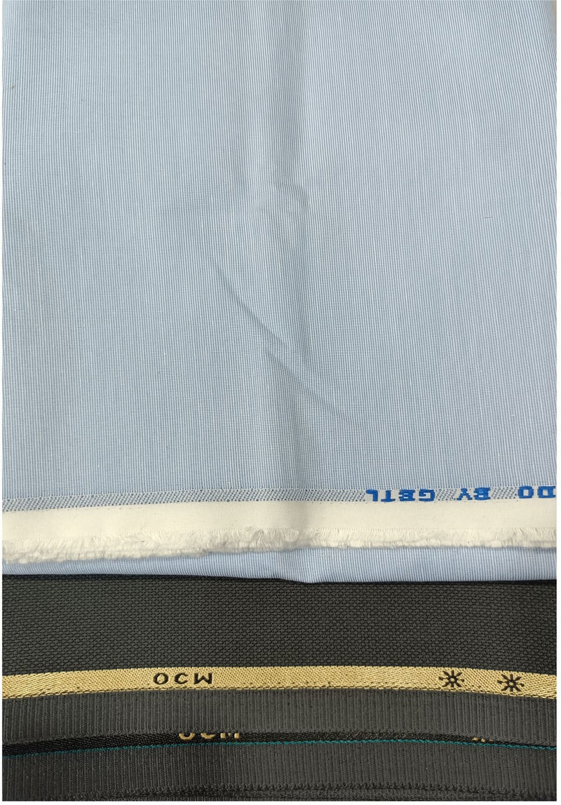 OCM Pure Cotton Checkered Shirt & Trouser Fabric