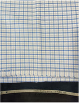 OCM Pure Cotton Checkered Shirt & Trouser Fabric