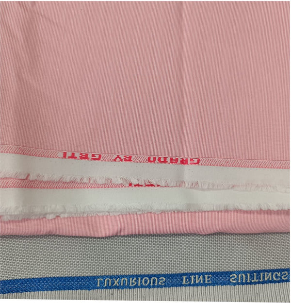 OCM Pure Cotton Checkered Shirt & Trouser Fabric