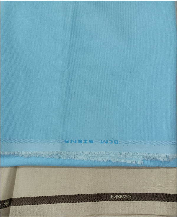 OCM Pure Cotton Checkered Shirt & Trouser Fabric