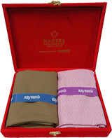 Raymond Cotton Blend Self Design Shirt & Trouser Fabric