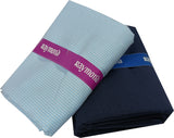 Raymond Cotton Blend Self Design Shirt & Trouser Fabric