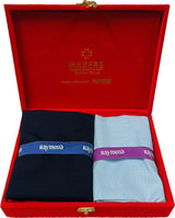 Raymond Cotton Blend Self Design Shirt & Trouser Fabric