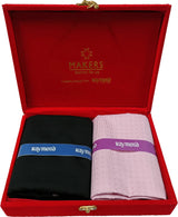 Raymond Cotton Blend Self Design Shirt & Trouser Fabric