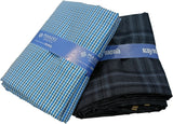 Raymond Cotton Blend Checkered Shirt & Trouser Fabric
