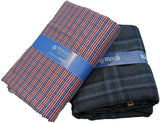 Raymond Cotton Blend Checkered Shirt & Trouser Fabric