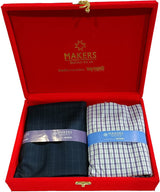 Raymond Cotton Blend Checkered Shirt & Trouser Fabric