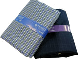 Raymond Cotton Blend Checkered Shirt & Trouser Fabric