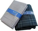 Raymond Cotton Blend Checkered Shirt & Trouser Fabric