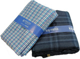 Raymond Cotton Blend Checkered Shirt & Trouser Fabric