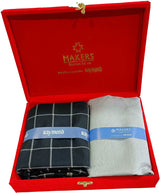 Raymond Cotton Blend Checkered Shirt & Trouser Fabric