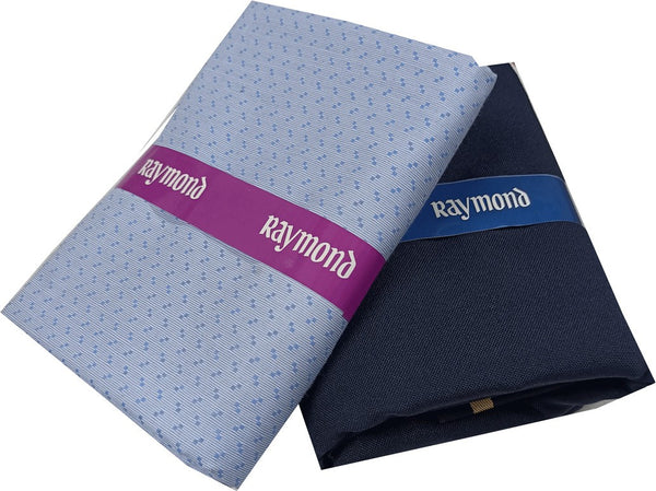 Raymond Cotton Blend Checkered Shirt & Trouser Fabric