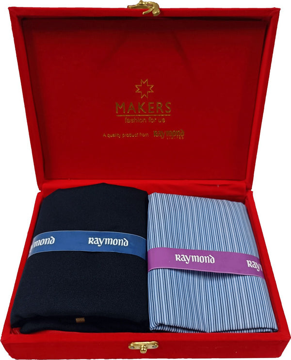 Raymond Cotton Blend Checkered Shirt & Trouser Fabric