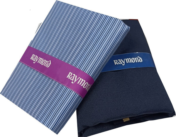 Raymond Cotton Blend Checkered Shirt & Trouser Fabric