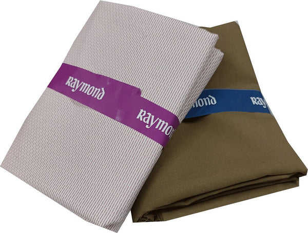 Raymond Cotton Blend Checkered Shirt & Trouser Fabric