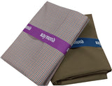 Raymond Cotton Blend Checkered Shirt & Trouser Fabric