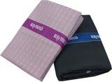 Raymond Cotton Blend Checkered Shirt & Trouser Fabric