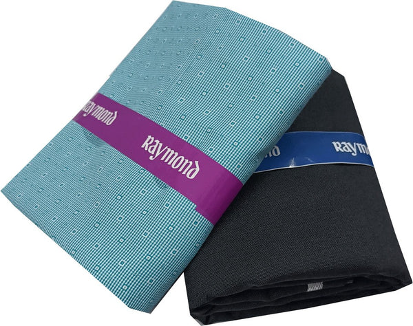 Raymond Cotton Blend Checkered Shirt & Trouser Fabric