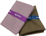 Raymond Cotton Blend Checkered Shirt & Trouser Fabric