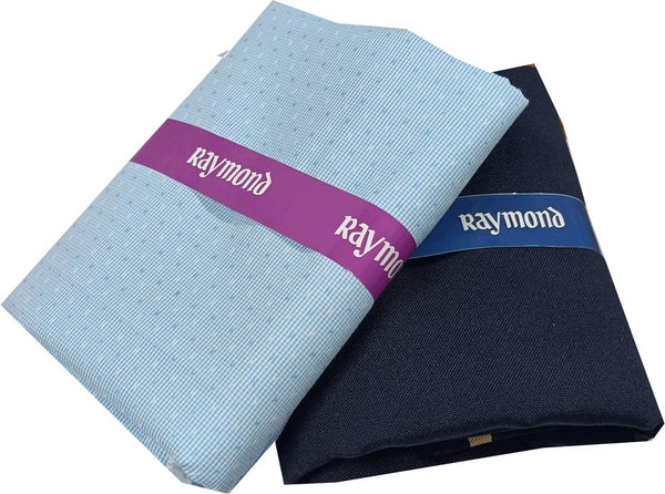Raymond Cotton Blend Checkered Shirt & Trouser Fabric