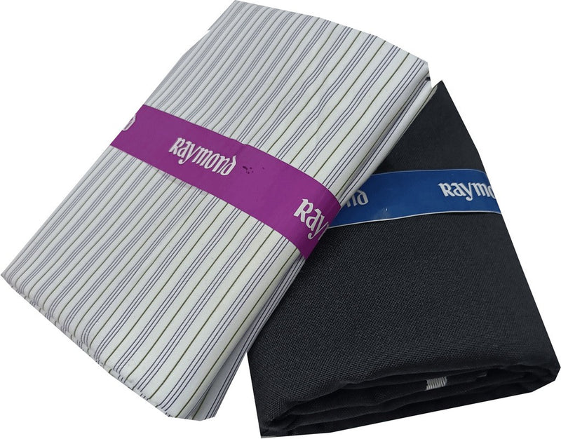 Raymond Cotton Blend Checkered Shirt & Trouser Fabric
