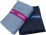 Raymond Cotton Blend Checkered Shirt & Trouser Fabric