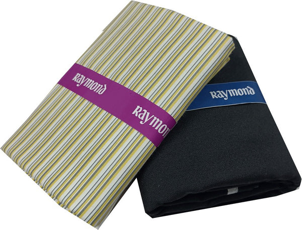 Raymond Cotton Blend Checkered Shirt & Trouser Fabric