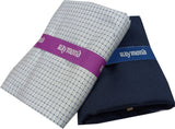 Raymond Cotton Blend Checkered Shirt & Trouser Fabric