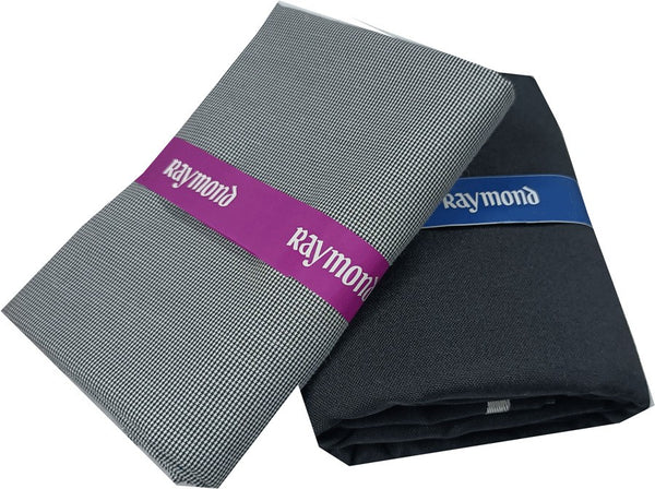 Raymond Cotton Blend Checkered Shirt & Trouser Fabric