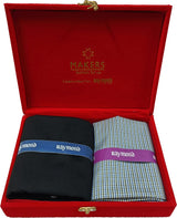 Raymond Cotton Blend Checkered Shirt & Trouser Fabric