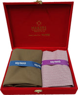 Raymond Cotton Blend Checkered Shirt & Trouser Fabric