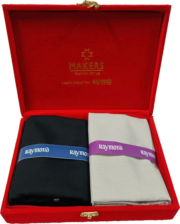Raymond Cotton Blend Checkered Shirt & Trouser Fabric